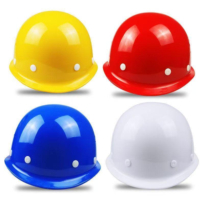 ABS Safety Helmet for Construction and Engineering - Breathable, Thickened, and Printed Design for Electrician Labor Protection.