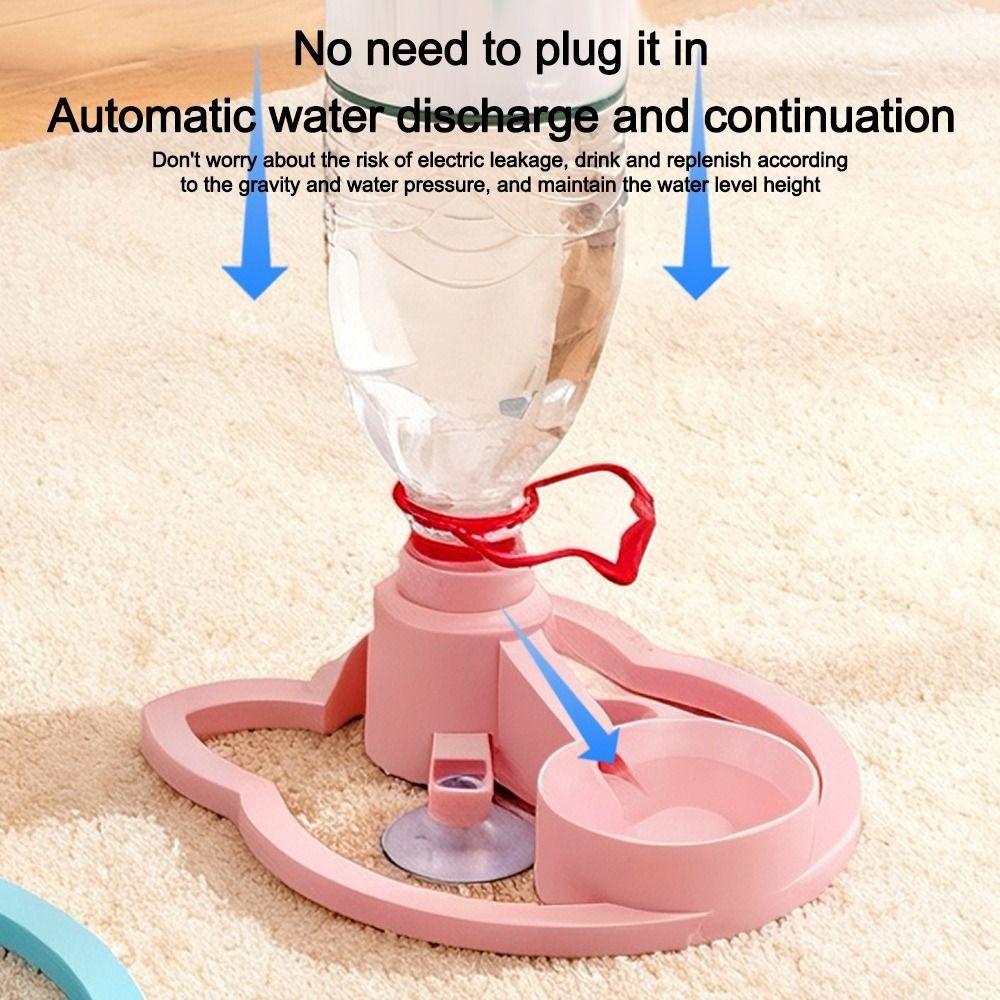 Leak Proof Cat Water Dispenser Automatic Gravity Water Bowl New Cat Drinking Fountain For Cats