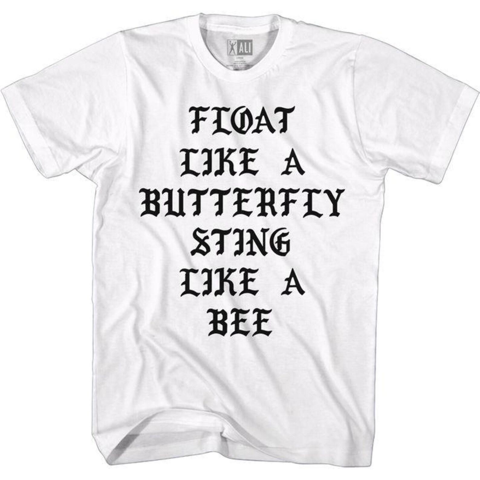 Muhammad Ali Float White T-Shirt L