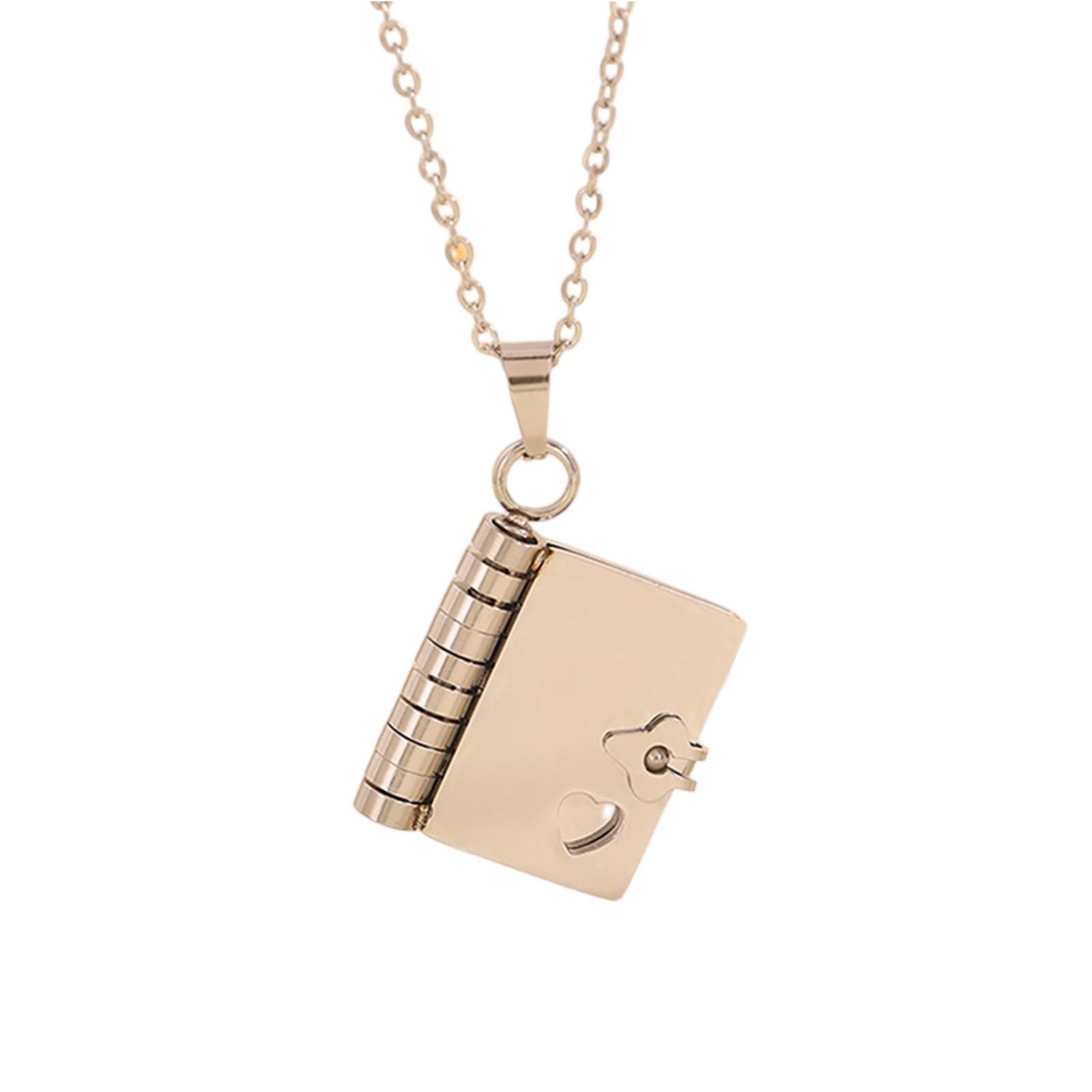 

Персонализированное ожерелье-книга «Моя звезда», ожерелье «Моя невероятная книга» с пользовательским именем и 6 открывающимися регулируемыми подвесками с готовой гравировкой