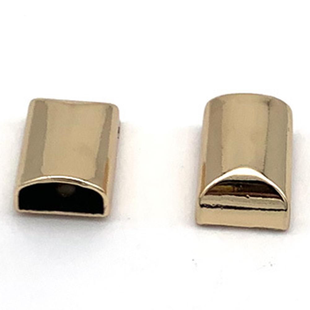 DIY Sewing Metal Zip Stopper Easy To Use Garments Metal Pack Pieces Screws Secure And Stylish Finish Application