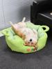 Pet Car Seat and Bed: Washable, Portable, and Safe Sofa for Dogs