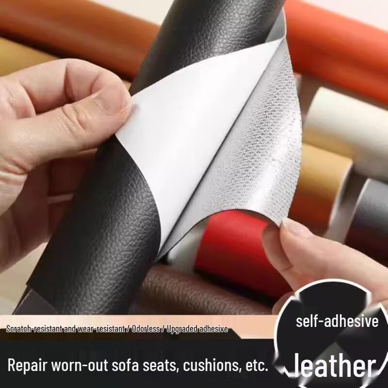 Self-Adhesive Faux Leather Repair Patch