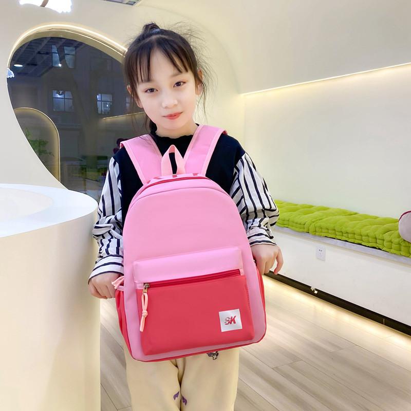 Stylish Korean Style Large Capacity Kids Backpack For Boys And Girls With Fun Print
