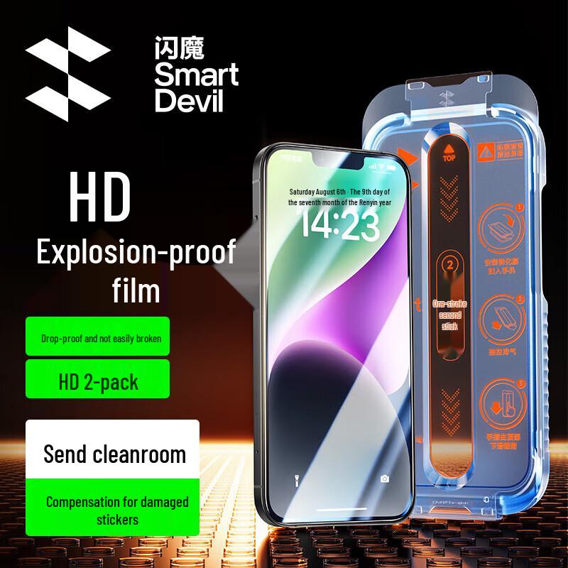 SHANMO Tempered Glass Screen Protector for iPhone