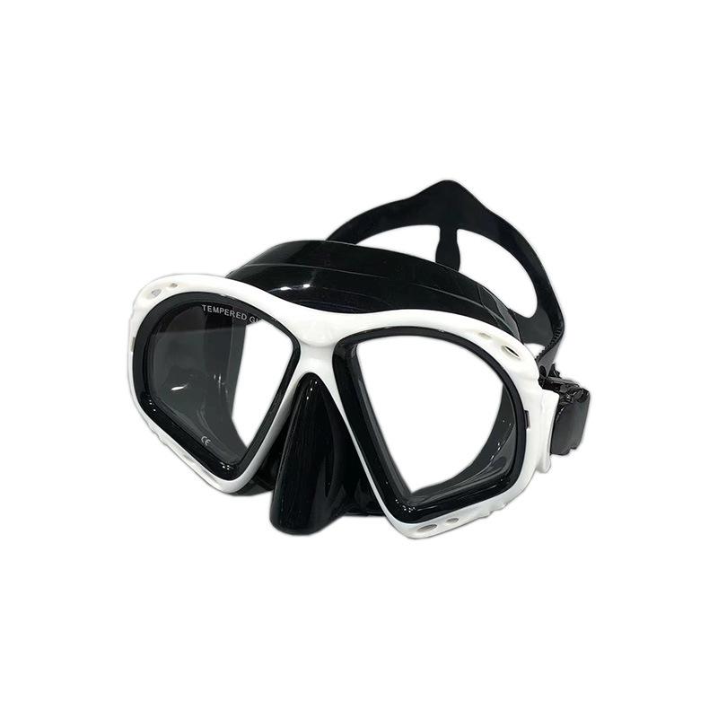 High-Definition Transparent Silicone-Free Diving Mask with Ultra-Wide Field of View
