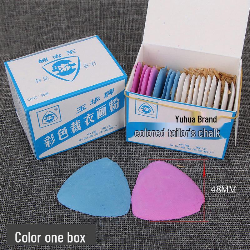 Farbige Schneiderwachskreide für Näh- und Schnittlinien