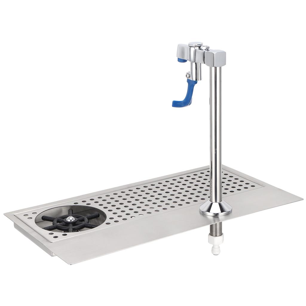Push Type Faucet Cup Holder Rinser Glass Washer for Bar Coffee Restaurant Home Kitchen