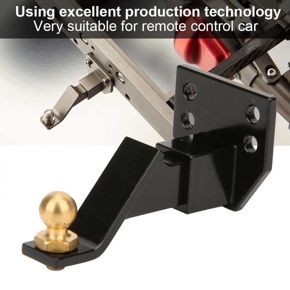 1 10 Metal Towing Hitch Shackles Trailer Hook for D90 RC SCX10 CC01 DIY AccessoryBlack