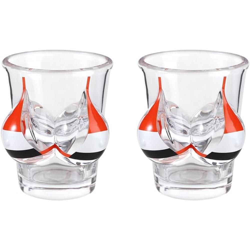 

6pcs Shot Glasses Bikini Bust 3D Shot Glass Funny Body Shape Wine Glasses Transparent 55ml Beverage Cups Glassware Cup Cocktail Whiskey Glass 6pcs