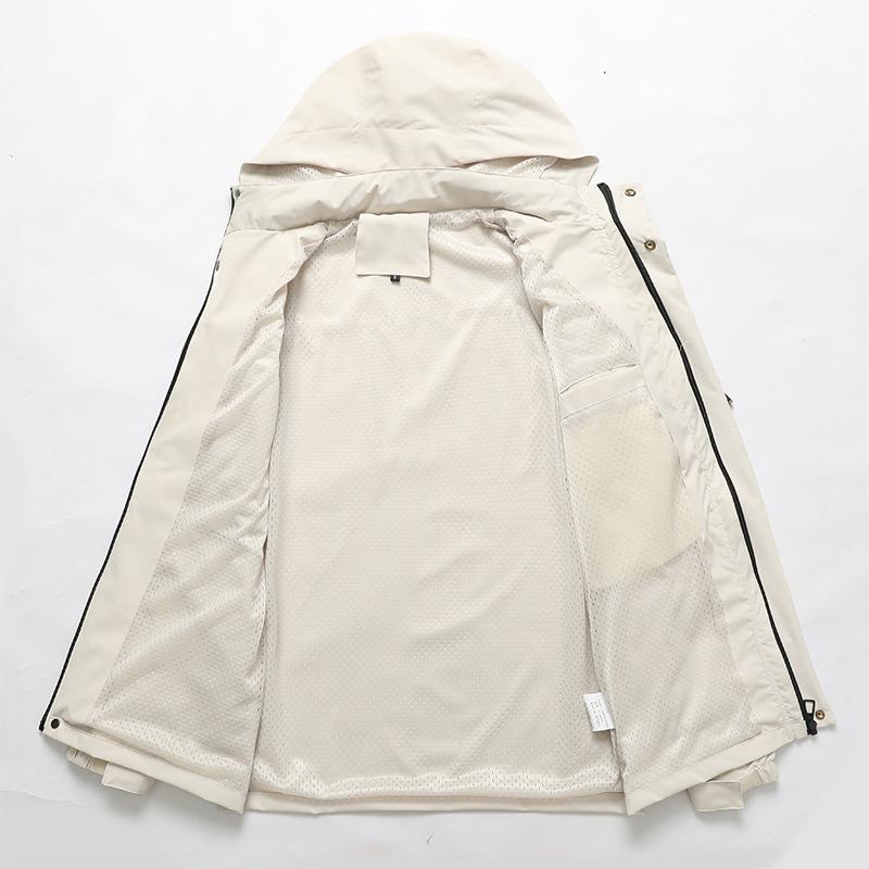 Spring and Autumn New American Waterproof Mountain Jacket Men's Casual Mountaineering Tooling Jacket