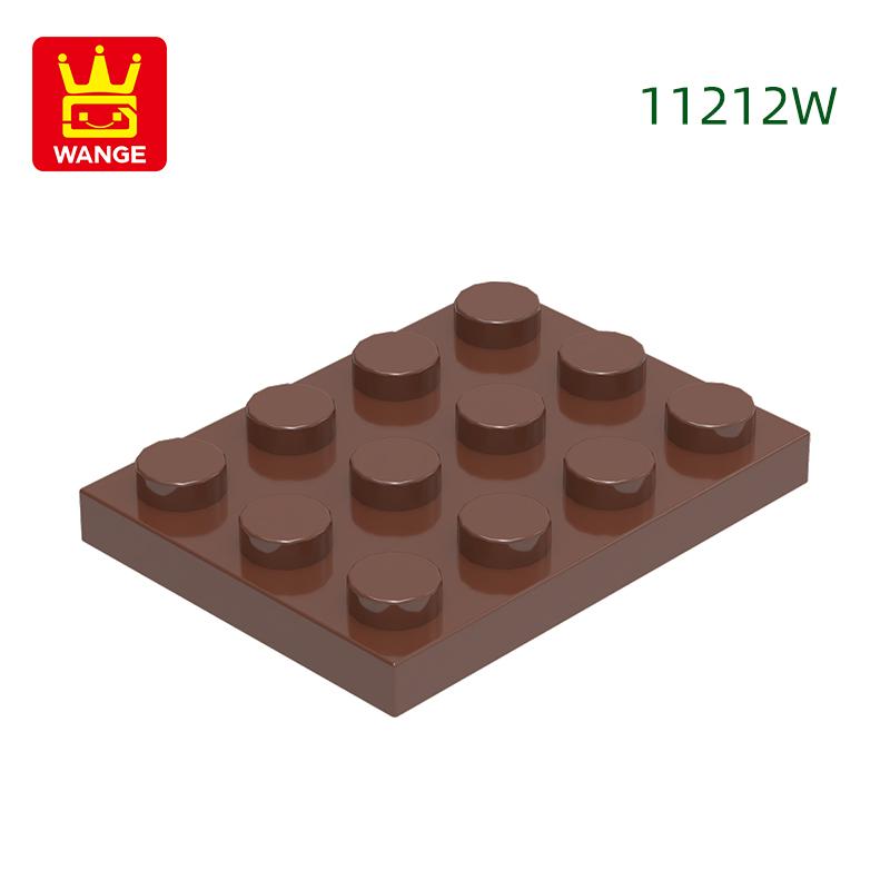 Non-Toxic 61Pcs/Lot 11212W Plate 3 X 4 Building Block Moc Color Accessories Compatible With Brick Diy Children'S Toy Assembly Parts