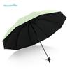 Paradise Umbrella Women's Dual-Use Sun and Rain Umbrella, Foldable Sun Protection Uv Protection Parasol, Black Coating, Student Men's Umbrella