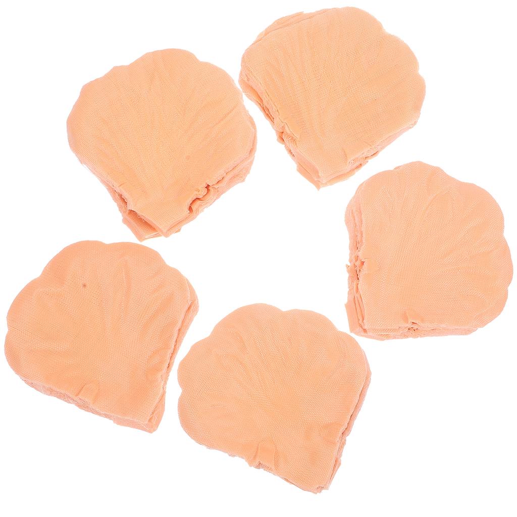 2200 Pcs Wedding Petals Flower Girl Silk Rose Party Favors Table Decorations Decorative Artificial Romantic