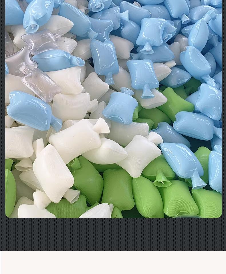 Long PVC Hot Water Bottle Hand Warmer & Massage Bag