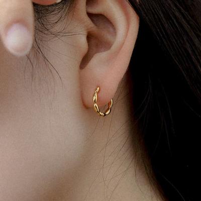 Byweekend Frank Gold Earring