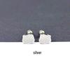 Titanium Steel Cat Ear Bone Stud – Durable, Fade-Resistant, Adorable Cartoon Design, Suitable for Bathing and Sleeping