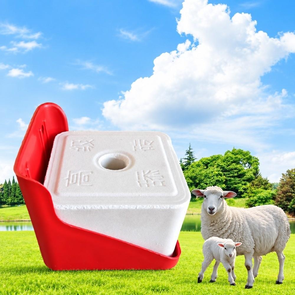 Special Purpose Salt Block Box Plastic Mineral Block Tray Lick Block Holder Pasture Equipment