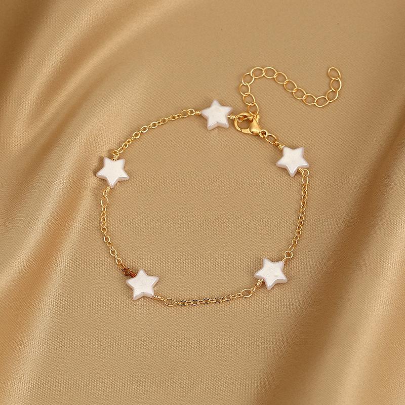 Korean Colorful Heart Bracelet For Women Exquisite Crystal Zircon Metal Chain Bracelets Bangles Girl Party Wedding Jewelry Gifts