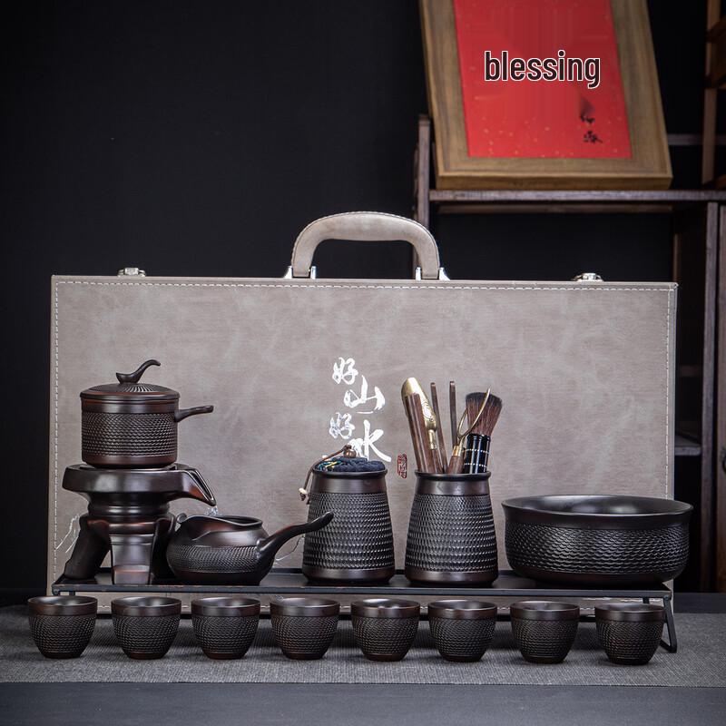 Zitao Style Automatic Anti-Scald Ceramic Tea Set