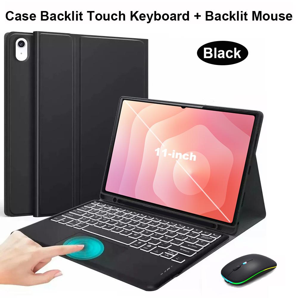 Case for Samsung Galaxy Tab S11 11-inch,Bluetooth Keyboard Cover for Galaxy S11 SM-X730/X736B,for Samsung Smart Stand Cover