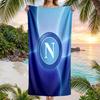 Asciugamano da Spiaggia Asciugatura Rapida in Microfibra Assorbente Portatile da Viaggio per Nuoto con Stampa SSC Napoli