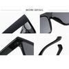 Occhiali da Sole Quadrati Oversize Classici Donna Nuova Moda Neri da Sole Femminili Gradiente Vintage Grandi Lenti UV400 Oculos