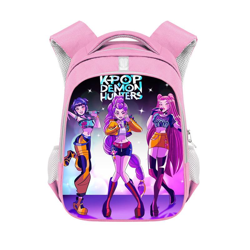 Witch Hunters Children'S School Bag Student Printing Large Capacity Storage Backpack Casual Burden Reduction Wear-Resistant Backpack
