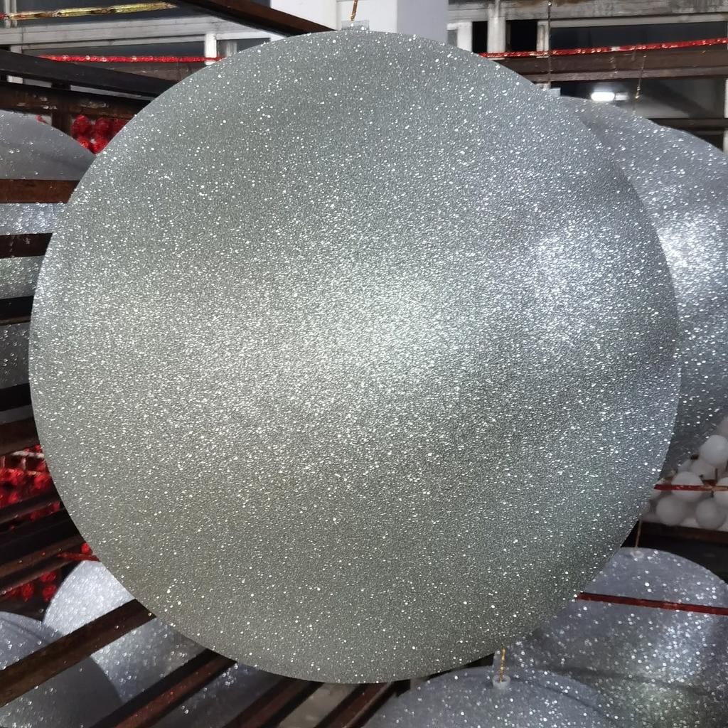 Nuova Grande Palla di Natale in Plastica Decorazione Infrangibile Ornamenti Colorati Modello MYD2026144 per Albero di Natale Centro Commerciale Hotel Vacanze