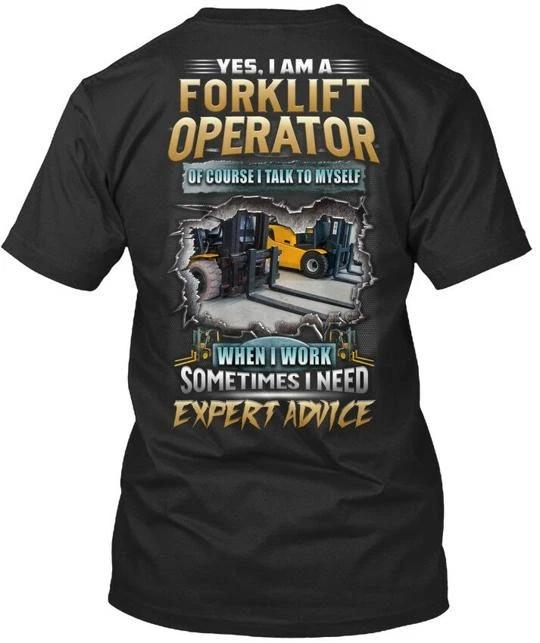 

One-of-a-kind Awesome Forklift Operator Premium T shirt Made in USA S-5XL M