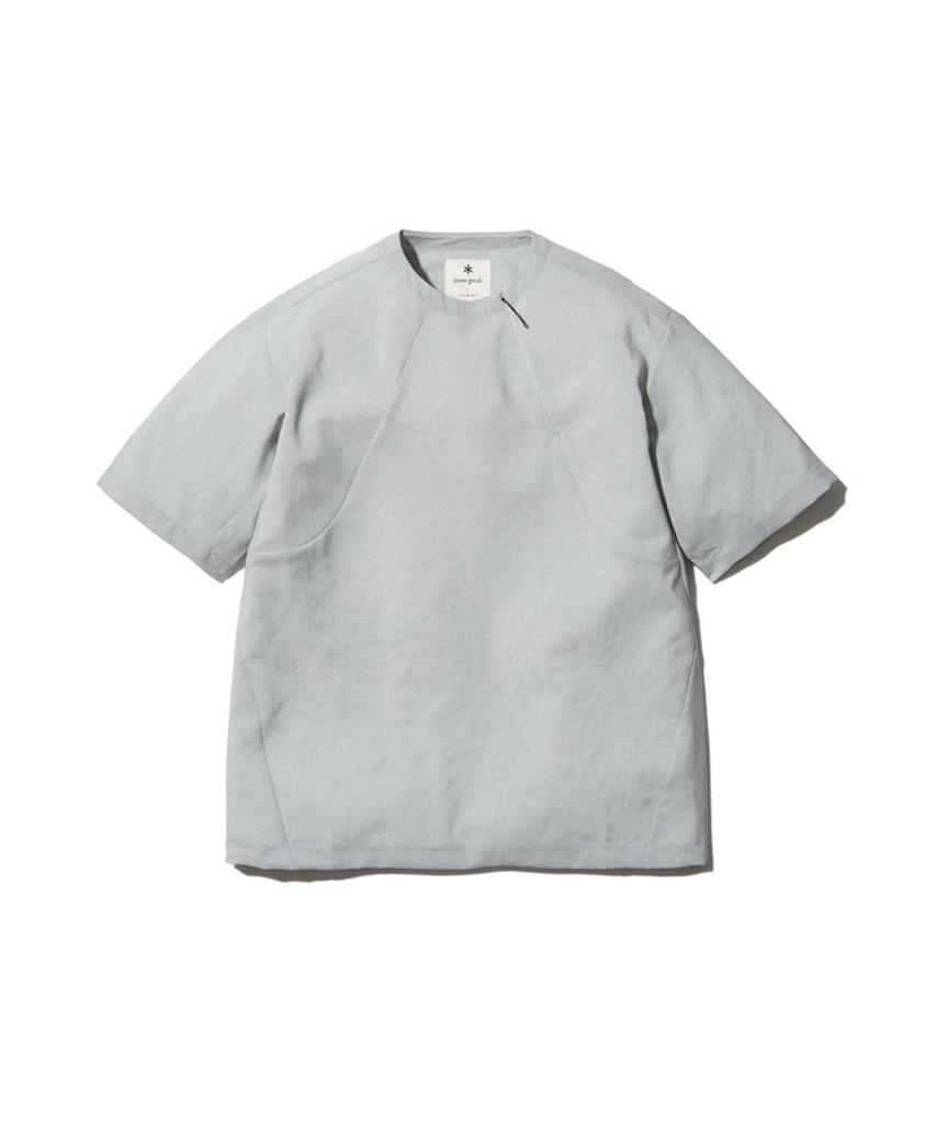 SNOWPEAK Pe Light Poplin Pullover - Light Grey / Ts-23Su010Lgy