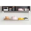 Bestco Stainless Steel Under-Cabinet Kitchen Rack, 1 Tier, Extendable Shelf, Warm Gray, NY-1005