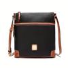 Retro Messenger Bag For Women, Simple Vegan Leather Purse, Classic Style Shoulder Bag