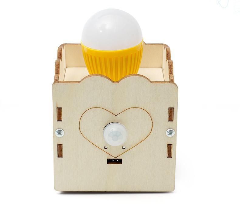 

Handmade Intelligent Sensor Table Light Science Experiment Material Pack Model Ha-a18