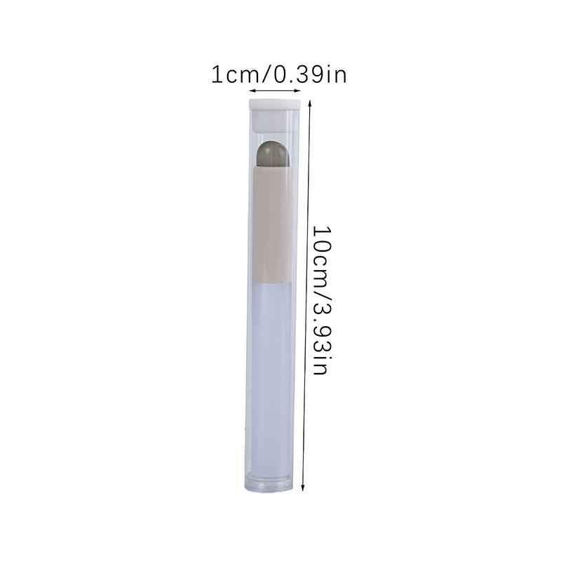 

Professional Silicone Lip Brush Makeup Tool with Protective Cap - Dome-Shaped Soft Tip for Precise Lipstick/Concealer Mixing