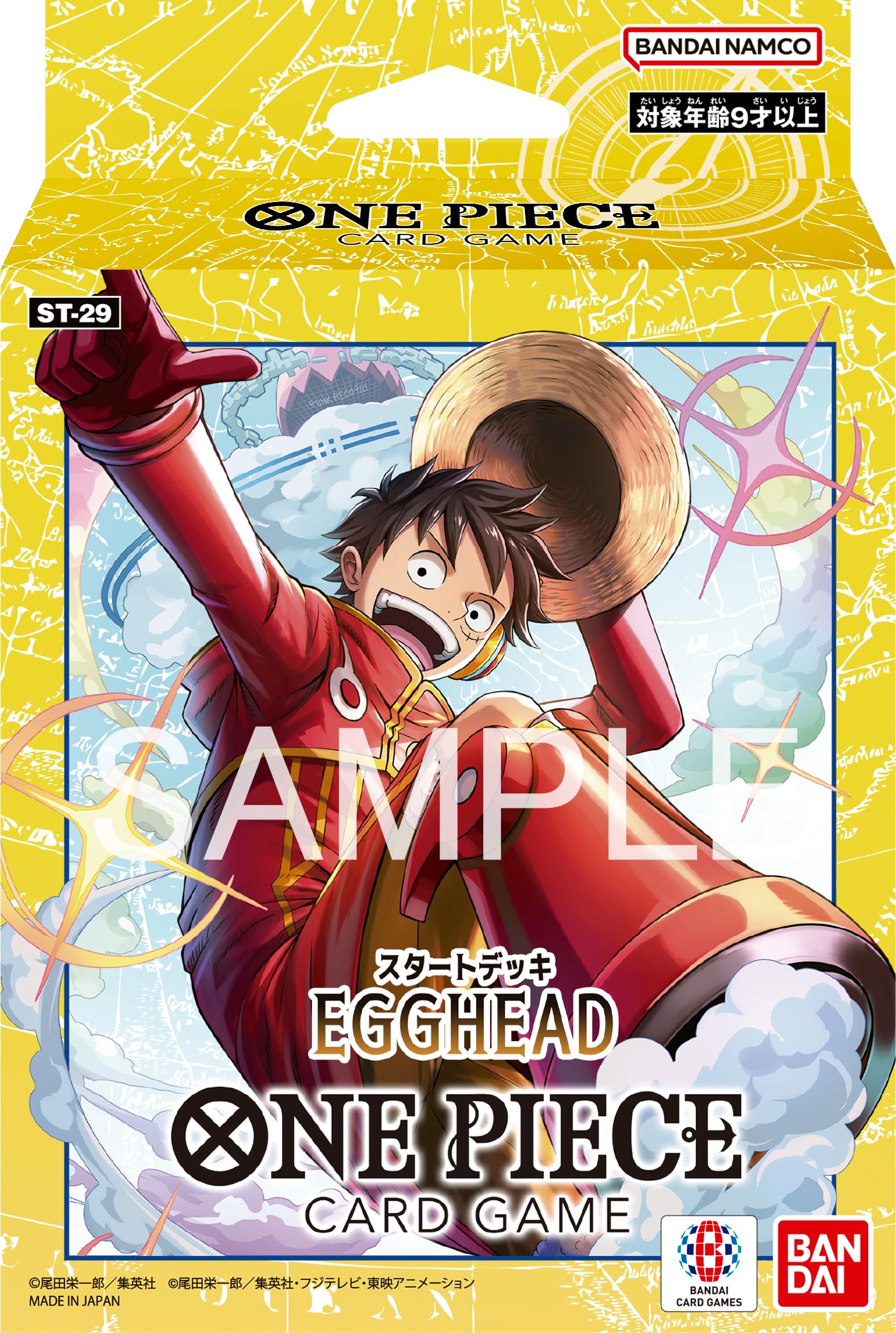 Bandai ONE PIECE Card Game Starter Deck EGGHEAD [ST-29]