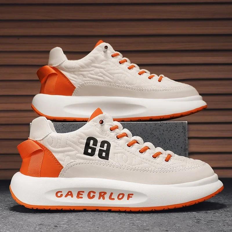 Herren Vulkanisierte Schuhe Sommer Neue Atmungsaktive Weiße Schuhe Herren Koreanischer Stil Trendy Vielseitige Sportschuhe Lässige Sneaker