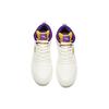 Anta Slip Resistant Abrasion Resistant High top Skateboard Shoes Men's White Purple Yellow Sneakers 912228010-11