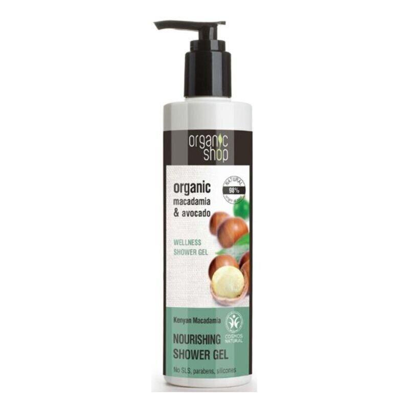 Buy Organic Shop Kenyan Macadamia Nourishing Shower Gel 280 Ml at