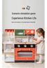 Educational Wooden Interactive Kitchen Toy for Kids