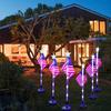 Patriotic Pathway Independence Day Stake Lights Flag LED Solar Light Waterproof