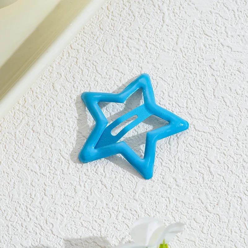10 buc/set Agrafă de păr stea colorată drăguță pentru fete copii agrafe de păr adorabile pentru decorarea părului accesorii de păr pentru copii