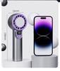Mini Portable Handheld USB Fan with Digital Display & Ice Pack