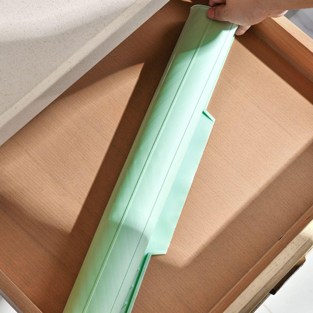 Anti-slip Silicone Draining Pad Thickened Heat Resistant Placemats Twill Texture Rectangular Dish Drying Pad Countertop