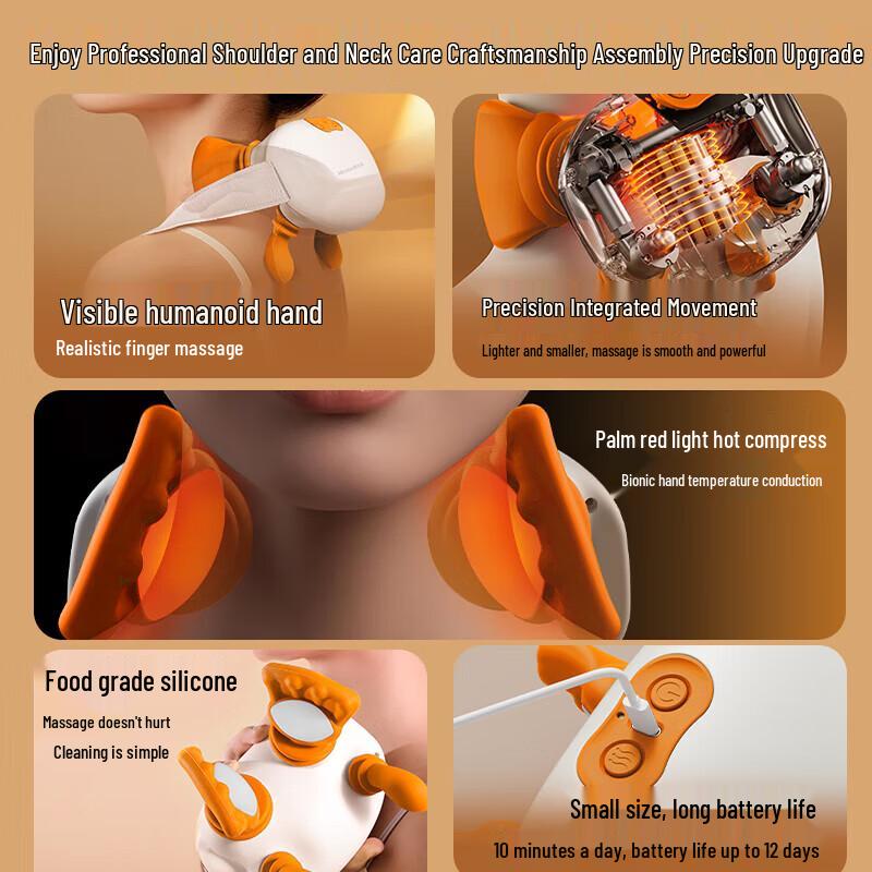 Misida MS-N3 Kneading Neck & Shoulder Massager CN Plug (adapter Included)