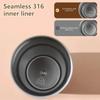 450ML Stainless Steel Coffee Cup Digital Display Travel Thermal Mug Leak-Proof Thermos Bottle Mug Vacuum Flask Insulated Cups