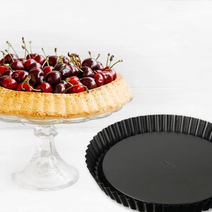 Duo Moule à tarte renversée et moule à manqué à charnière - DR OETKER - Tradition - 28 et 26 cm