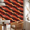 Ink red, burgundy and peach wallpaper 50x1000