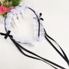 Lolita Maid Cosplay Accessoires de Cheveux Bandeau Dentelle Japonaise Ruban Headdress