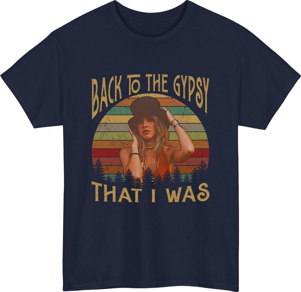 Back To The Gypsy That I Was TShirt Steviy Tour Retro Concert Music Tee Top S